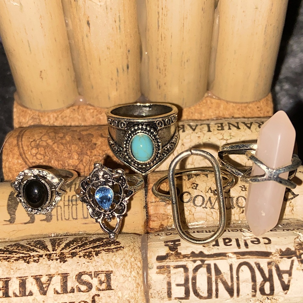 5 piece ring set